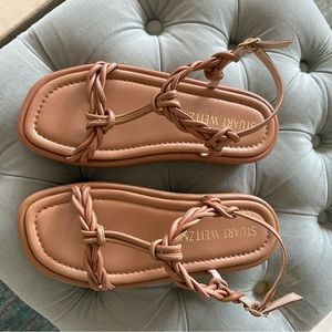 Size 7 Stuart Weitzman leather sandals.